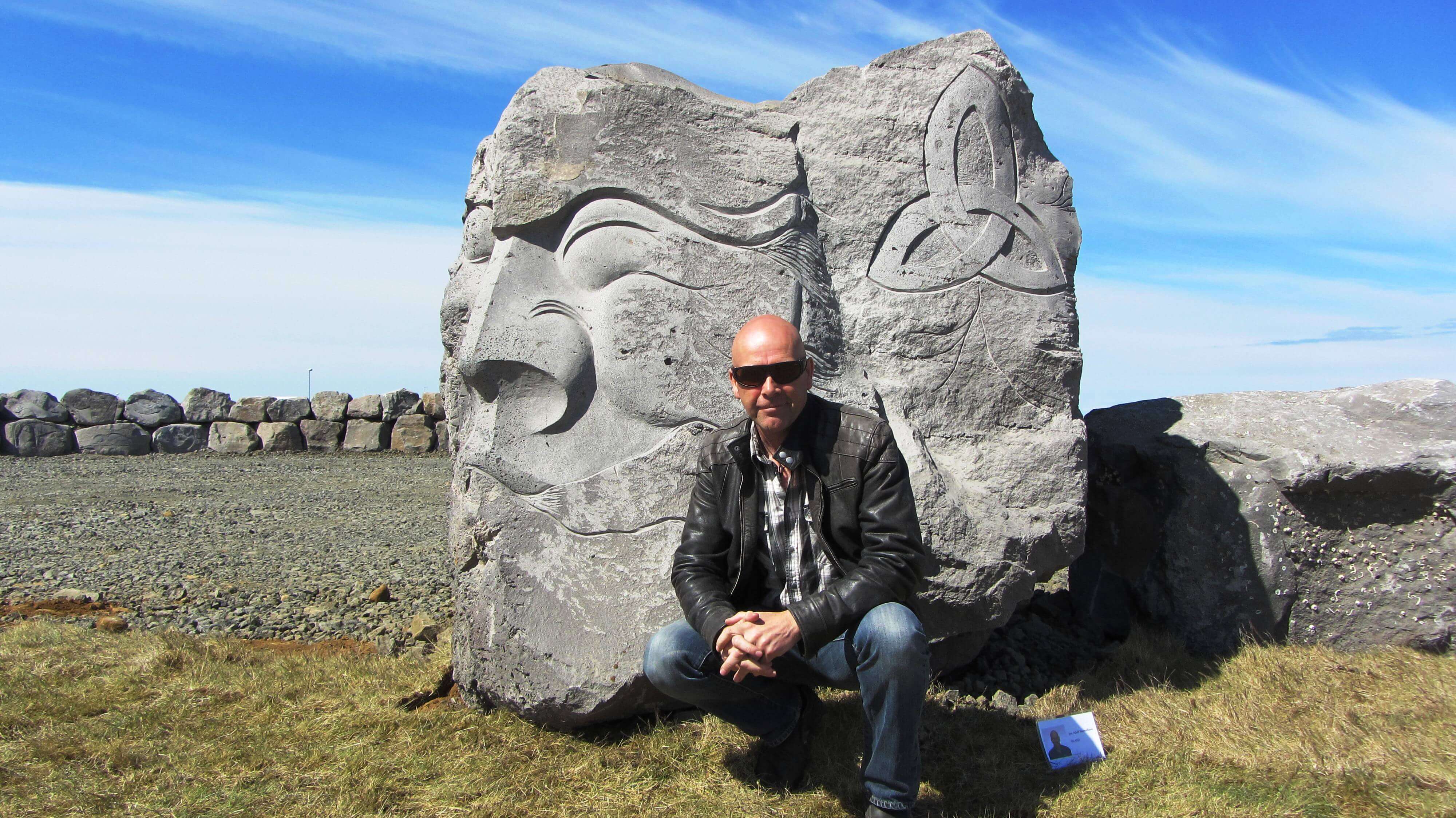 Sculpture by Jón Adólf Steinólfsson