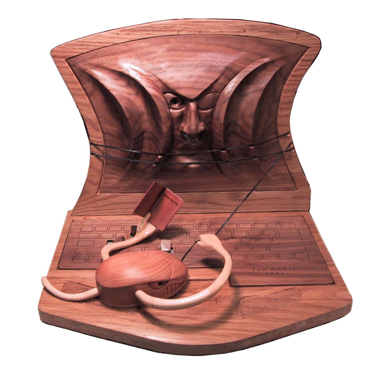 Sculpture by Jón Adólf Steinólfsson